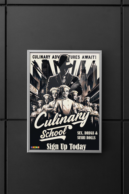 Culinary School Poster